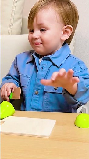 How to Cut Fruit Safely 🍎🔪 Kids Kitchen Safety