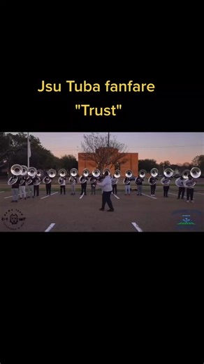 Sousaphone Marching Band Performance at JSU with Epic Tuba Fanfare