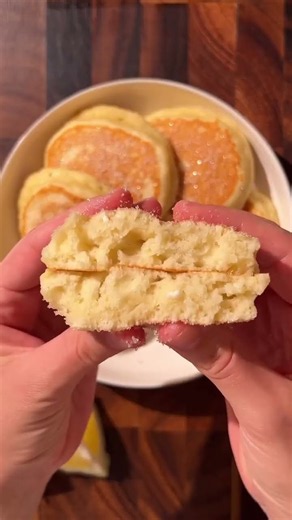 How to Make Fluffy Pancake Alla Ricotta #food #viral