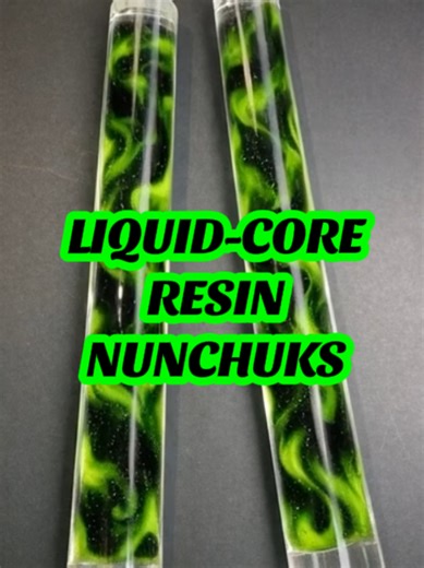 World's FIRST Liquid Core Resin Nunchuks! 💧🥷 From concept to completion – watch the fluid magic inside these handmade beasts. Pioneering resin art like never before, COMING ASAP 🔥 Who's swinging these? Drop a 🥷 if you're obsessed! #ResinArt #Handmade #ResinArtist #EpoxyResin #FYP