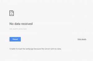 Jak naprawić problem z ERR_EMPTY_RESPONSE?