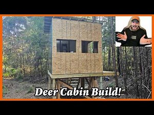 DIY Hunting Cabin Built for $1200 Using Our Own Lumber