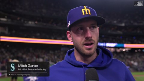 Mitch Garver habla de su jonrón