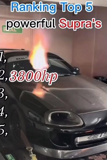 Top 5 Most Powerful Toyota Supras Ever 🔥 (Ranked)
