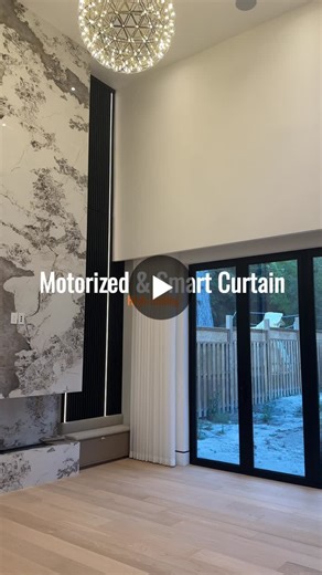 Motorized Curtains in Action | L L Window Coverings LLC