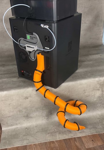 Layerworks 3D Printed Water Slide Poop Chute