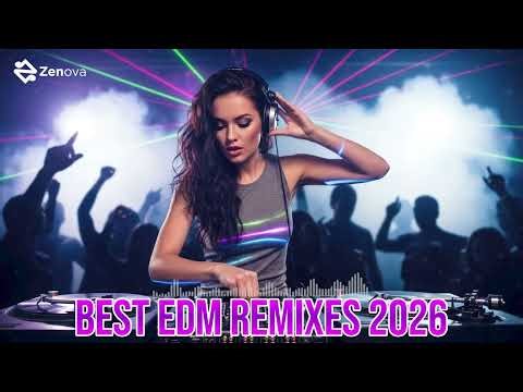Top EDM Music Mix 2026 🎶 Best Remixes of Popular Hits for Dance & Festival