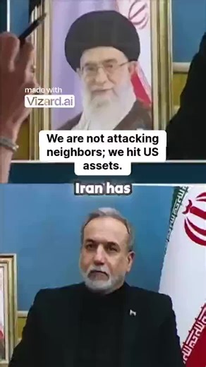 We are not attacking neighbors, we hit US assets #war #news #us #iran