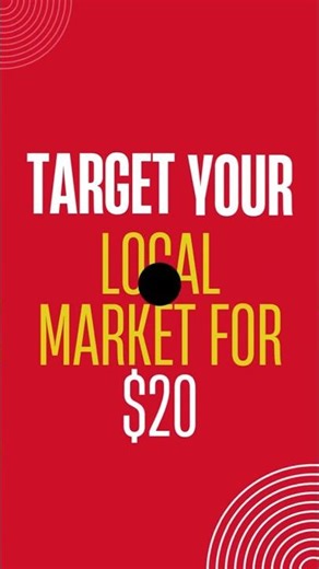 How to Target Your Local Market with $20 Budget