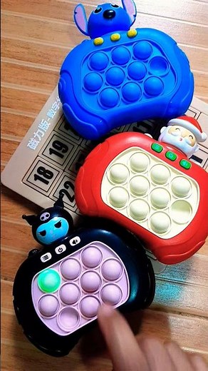 Interactive pop it quick push crazy level game fidget toys #shorts