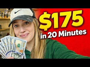 How To Make A $175 in 20 Minutes | Restoring Furniture For Cash