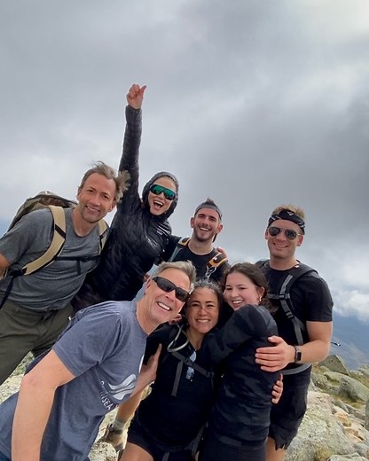 Amy Robach on Instagram: "We thought this was going to be a walk in the park - our 2nd of the 7 summits - Australia’s highest peak! But during our 13 mile hike we faced 50 mph gale force winds for more than 3 hours and we were not dressed for the weather - definitely some level 2 fun that felt pretty miserable - but we made it!!!"