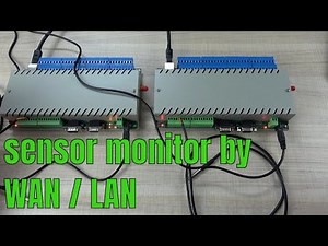 sensor monitoring by pc local LAN & tuya APP by internet