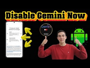How To Turn Off Gemini On Android - Full Tutorial