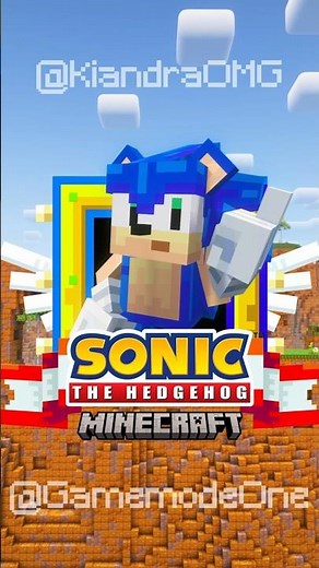 Minecraft X Sonic the Hedgehog Title Screen by ‪@KiandraOMG‬ #minecraftanimation #sonicthehedgehog