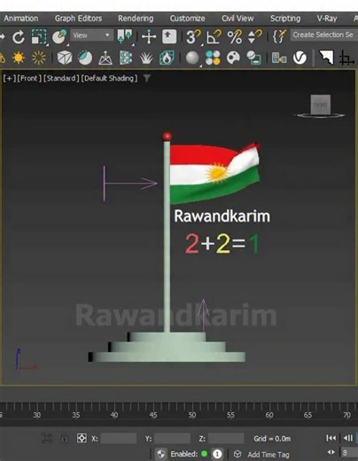Eng.Rawand Karim on Instagram‎: "Do you want to learn something new today? ئایا دەتەوێت ئەمڕۆ شتێکی نوێ فێر بیت #3dsmax #reels #explore #engineering #3dmax #3dart #3dmodel #rendering #design #digital #artist #cgi #visualdesign #artoftheday #photooftheday #design #visualart #creative #artwork #digitalart #instaart #artist #کوردستان #کورد #هەولێر #سلێمانی #دهۆک #فۆتۆگرافەر #کوردیش #هونەر #دیزاین"‎