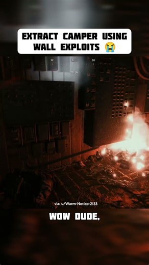 Extract camper using wall exploit in ARC Raiders!