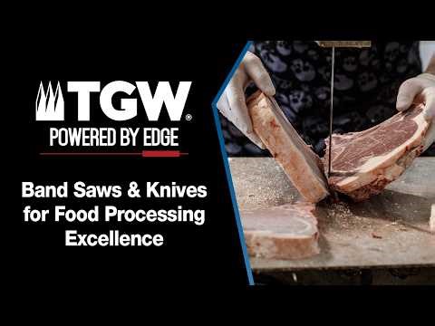 Cut Smarter: TGW Band Saw Blades Revolutionize Food Processing!