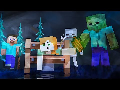 Animation: steve, you gotta help me i'm stuck! Minecraft Animation