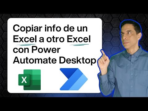 📥 Tutorial: Cómo Copiar datos de un Excel a otro con Power Automate Desktop #PAD