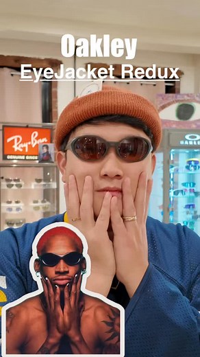 One of my all time favorite, the @oakley EyeJacket Redux. An iconic style in a new color-way Matte Olive Ink Do yall prefer the OG style or the new Redux style? | Monocle.EP