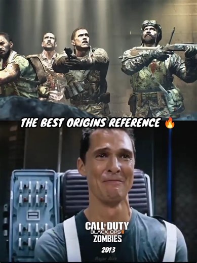 The Best "Origins" from BO2 Zombies Reference in COD Black Ops 7 Zombies 🗿🔥 #shorts #cod #blackops7