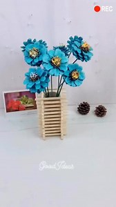 Handmade diy flower pot with bamboo stick #goodideas #reelsviralシ #fbreelsfypシ゚ #fypviralシ #reelsviralfb #fypageシ #trendingreelsvideo #fypシ゚ #trend #virals | Good Ideas