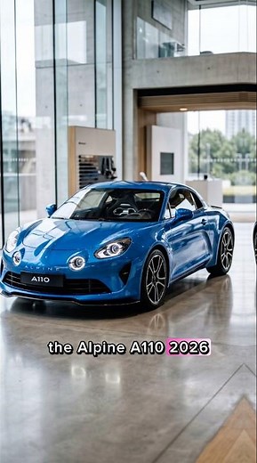 Alpine A110 2026 🔥 Pure Driving Machine