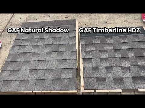 Natural Shadow vs Timberline HDZ – Which GAF Shingle Wins? | MRG Roofing