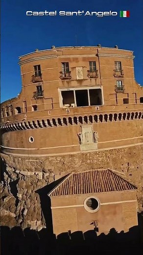 Castel Sant'Angelo: The Iconic Mausoleum and Fortress of Rome #italy #travel