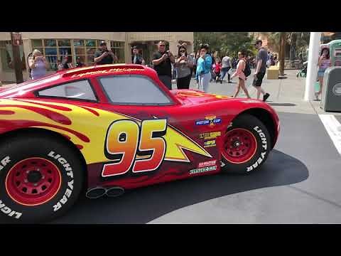 Lightning McQueen at Cars Land in Disney California Adventure at Disneyland Resort 4/7/2019