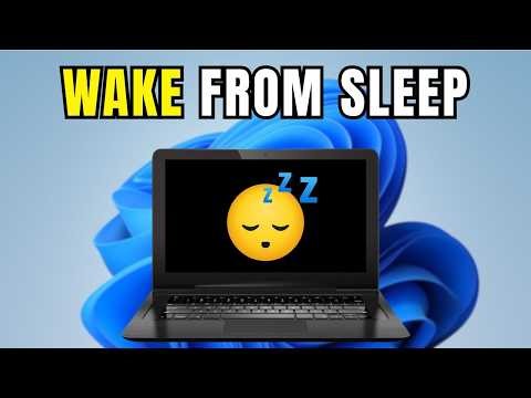 How To Fix Laptop Won't Wake Up From Sleep In Windows 11