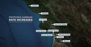 Garbage rates could go up in these 10 SLO County cities, towns