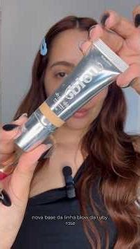 A nova base da linha Blow da Ruby Rose tá super aprovada por aqui! #baserubyrose #linhablow #resenha