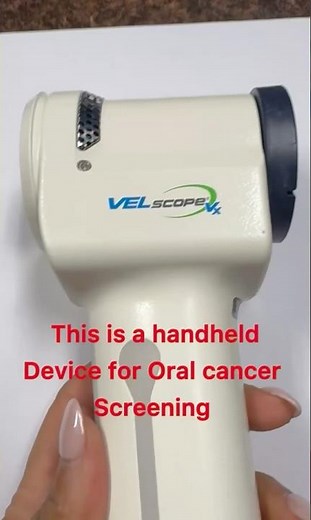 This is a Velscope, oral Cancer screening device.