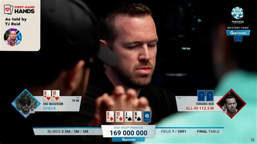 $10 million up top! Huge bluff on the WSOP Super Main Event final table