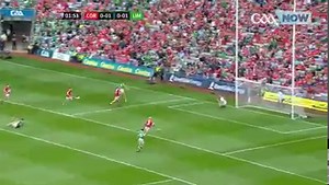 Limerick off to a flying start v Cork with a goal from Gearoid Hegarty in the early stages of the All Ireland Senior Hurling Championship Final ! #GAANOW | GAA