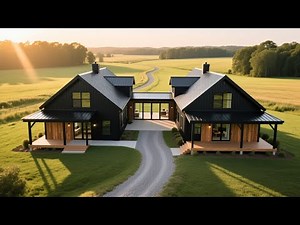 Dual-Unit Family Barndominium Design | Complete House Tour