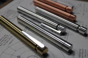 Automog Machined Metal Pens Have a Smooth and Minimal Design