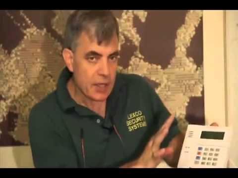 Bypassing a zone on the Honeywell Vista 6160 series Keypad Control Station