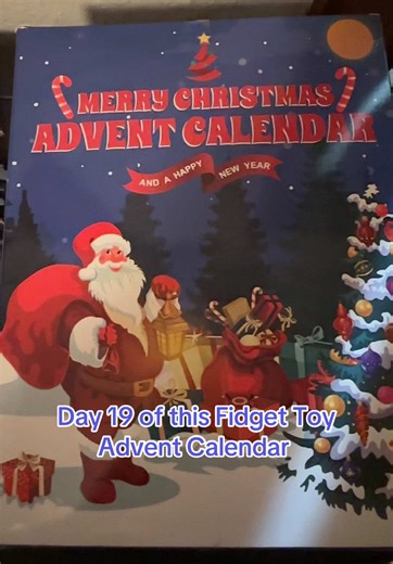 Let’s open day 19 of this Fidget Toy Advent Calendar! #fidgets #adventcalendar #adventcalenderunboxing #fidgetadventcalender #fidgettoysadventcalender