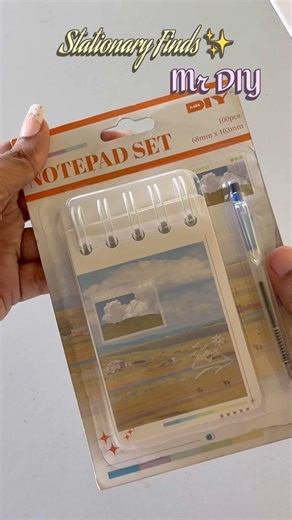 Stationery lovers can’t skip this find ✨📒Mini notepad set from Mr DIY #shorts #athiraunnikrishnan