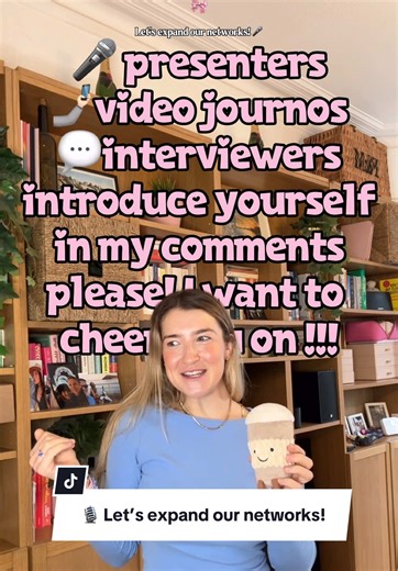 🎙️ If you work in the entertainment industry and you’re on-camera or the voice behind an interview, let’s connect on here! #presenter #interviewer #videojournalist #entertainmentindustry
