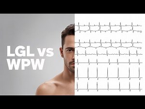 Levine–Ganong Lown syndrome vs WPW - Differential diagnosis and #ECG features #LGL