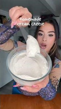 The BEST homemade creamcheese recipe 🥯👀