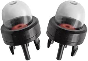 2 Packs Chainsaw Primer Purge Bulb fit for RY3714 RY3716 RY3818 BP42 125B 125BX 125BVX Replacement Part 180655 532180655 530047721 503936601 300780002 01183