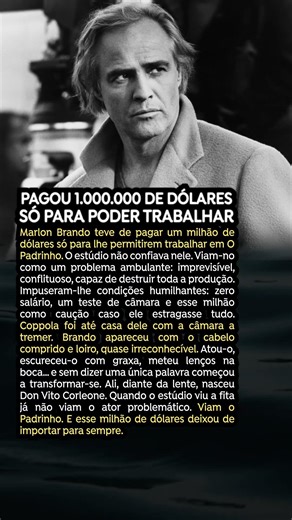 Pagou 1.000.000 de dólares só para poder trabalhar