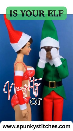 🎄🧝‍♀️ Is Your Elf Naughty or Nice? 🧝‍♂️🎄 Whether your elf is sweet as sugar or full of sass, we’ve got the largest selection of elf embroidery files to dress them up in style! 😇😈 From naughty to nice — we’ve got outfits for every personality. Make elf season easy (and way more fun!) with our ready-to-stitch designs. 💫 Shop them all 👉 www.spunkystitches.com/on-sale/ #EmbroideryLove #InTheHoopEmbroidery #SpunkyStitches #MachineEmbroidery #EmbroideryAddict #FYP #CraftTok #DIYProjects #NewRe