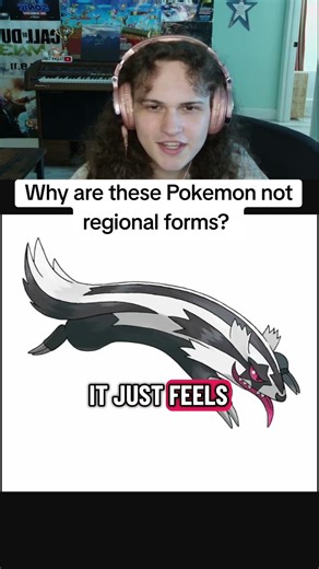 Why are these Pokemon not regional forms?