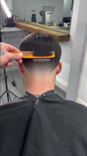 Clipper and Comb Blend Technique #fade #barber #clipper